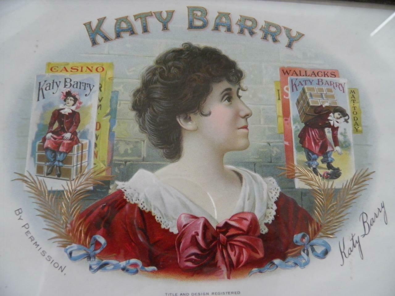 1890's Early Vaudeville Performer Katy Barry Matinee Advertising Broadside