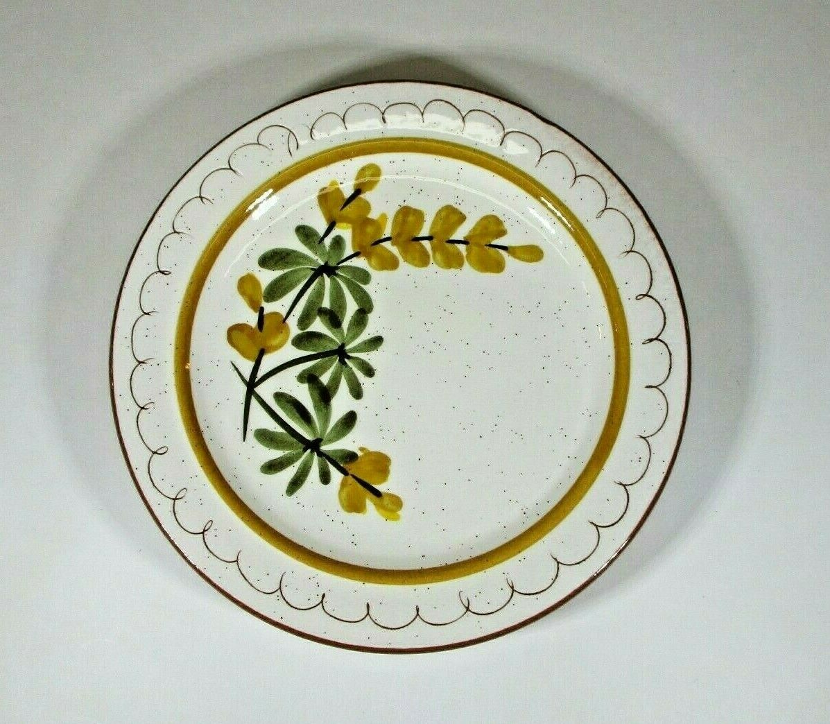Stangl Pottery "golden Blossom" Small Bread And Butter Plate Hand Painted Usa Nj